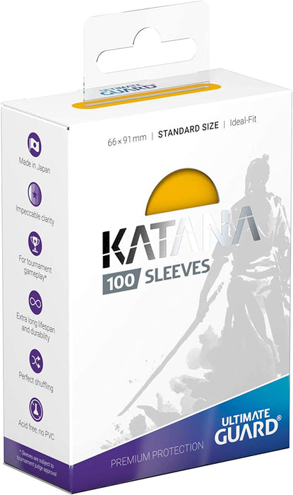Katana 100 Standard Size Sleeves - Pastime Sports & Games