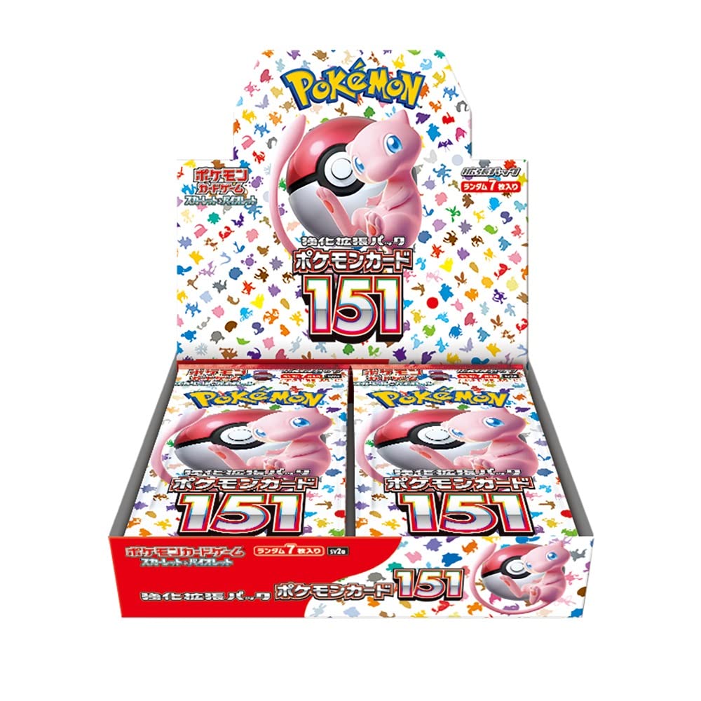 Pokemon 151 Japanese Booster (SV2a) Pack/Box - Pastime Sports & Games