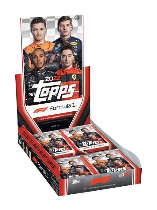 2022 Topps Formula 1 Racing Hobby Box - Pastime Sports & Games
