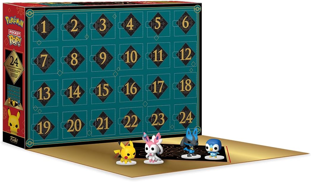 Funko Pokemon Advent Holiday Calendar - Pastime Sports & Games