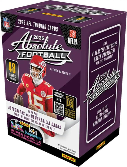 2025 Panini Absolute NFL Football Blaster Box/Case - Pastime Sports & Games