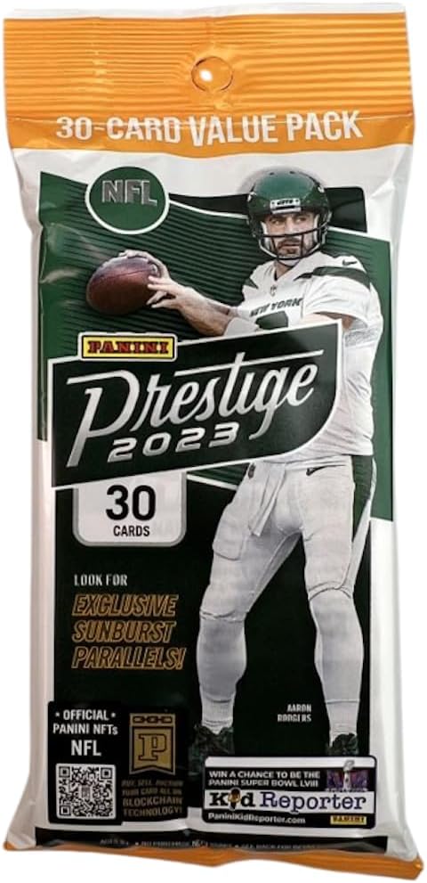 2023 Panini Prestige NFL Football Jumbo Value Pack / Box - Pastime Sports & Games
