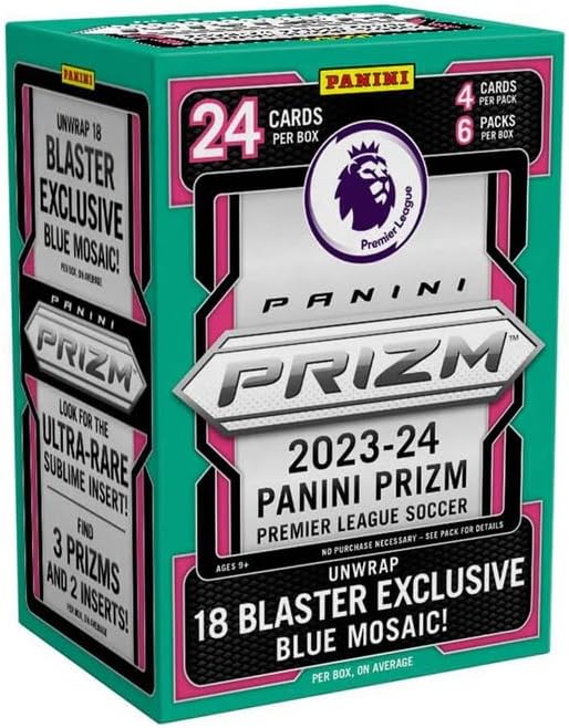 2023/24 Panini Prizm Premier League EPL Soccer Blaster Box