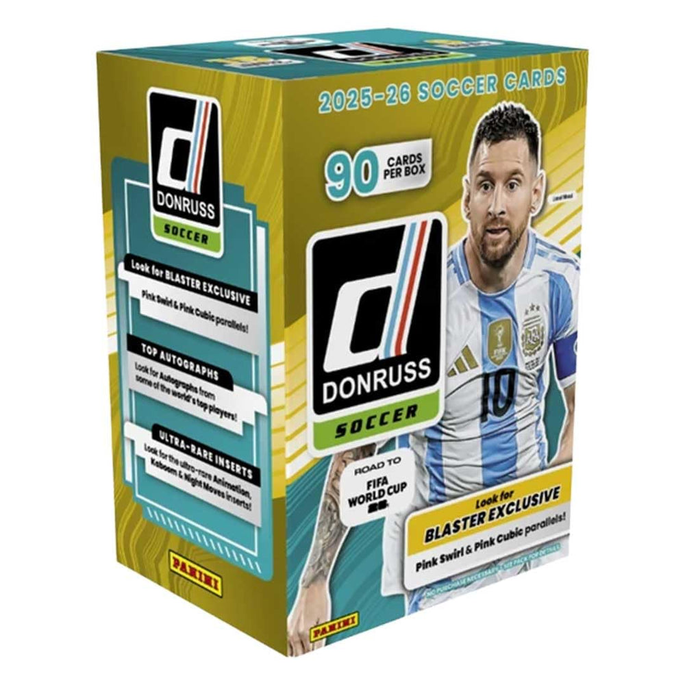 2025/26 Panini Donruss FIFA Soccer Blaster Pack/Box/Case
