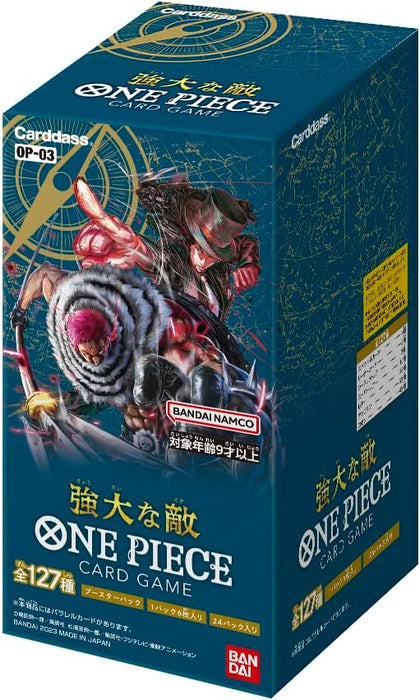 One Piece Mighty Enemy OP-03 Japanese Booster Box - Pastime Sports & Games