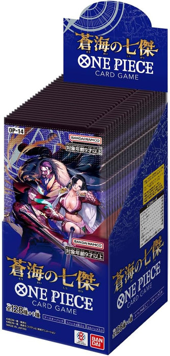 One Piece Seven Heroes Of The Blue Sea OP-14 Japanese Booster Pack/Box