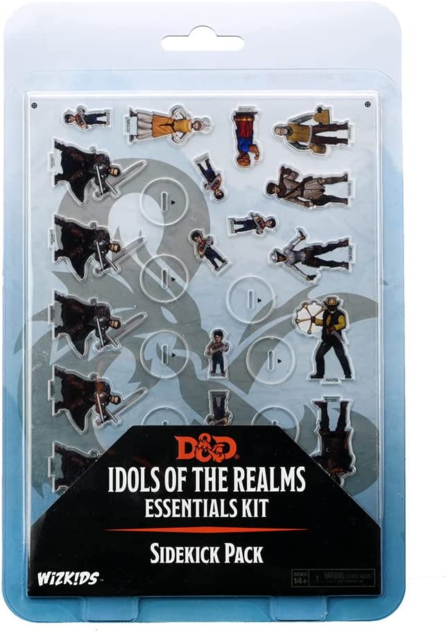 Dungeons & Dragons Idols Of The Realms 2D Minis Sidekick Pack - Pastime Sports & Games