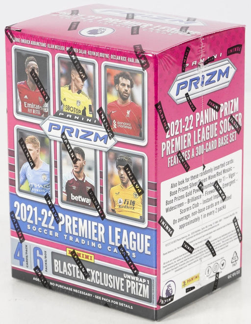 2021/22 Panini Premier League Soccer Blaster Box / Case - Pastime Sports & Games
