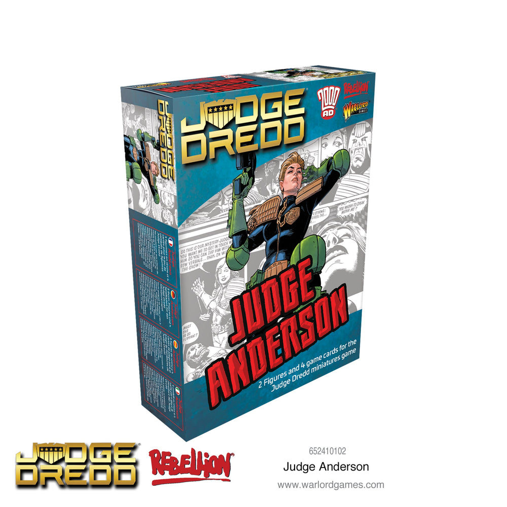 2000AD Judge Dredd Judge Anderson - Pastime Sports & Games