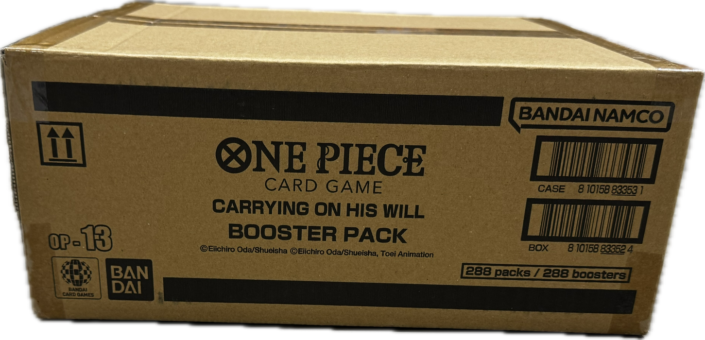 One Piece Card Game Carrying on His Will Booster Box/Case