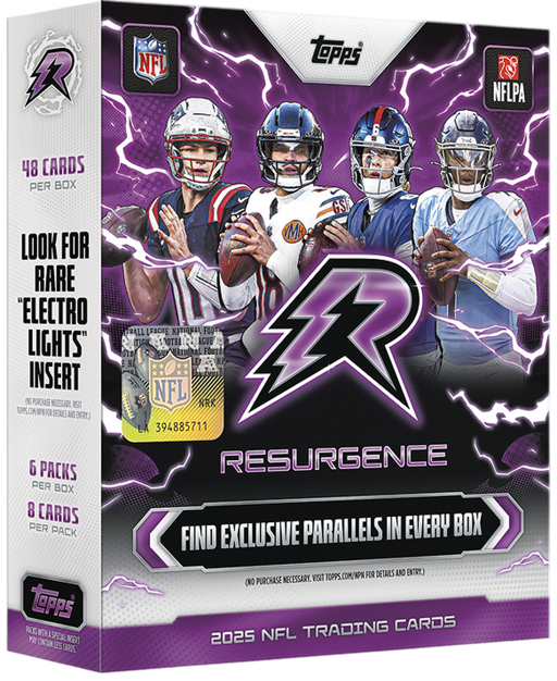 2025 Topps Resurgence NFL Football Mega Box/Case