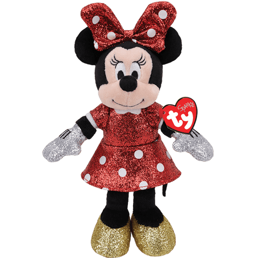 Ty Beanie Sparkle Minnie Mouse Red Sparkle - Pastime Sports & Games