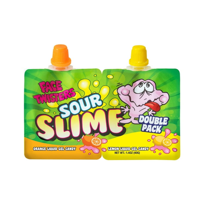 Face Twisters Sour Slime Double Pack - Pastime Sports & Games
