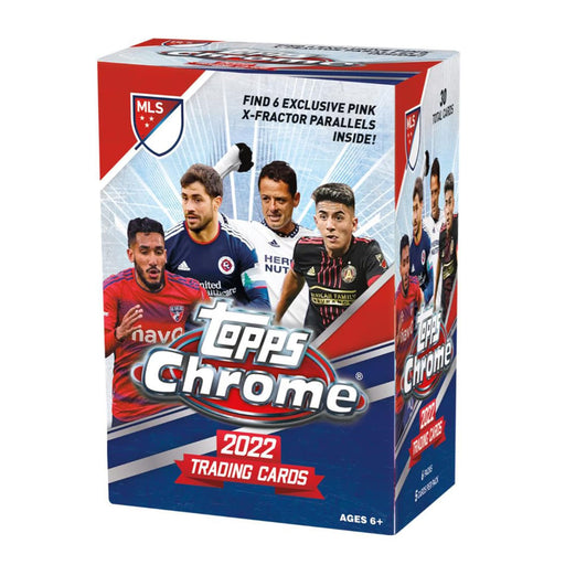 2022 Topps Chrome MLS Soccer Blaster Box/Case - Pastime Sports & Games