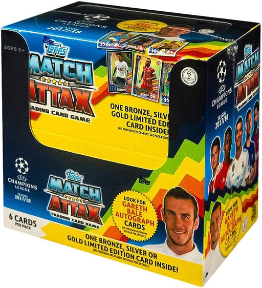 2017/18 Topps Match Attax Soccer Hobby Box SALE! - Pastime Sports & Games
