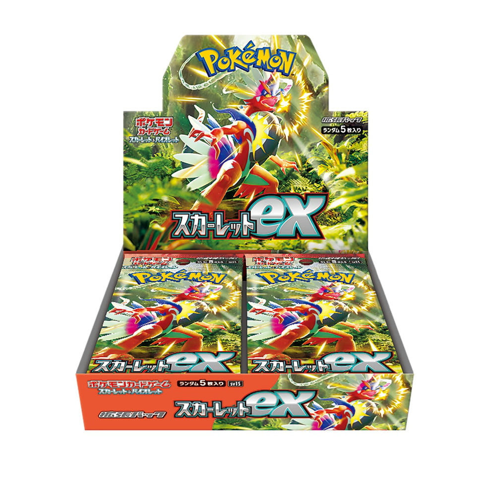 Pokemon Scarlet EX Japanese Booster (SV1S) Pack/Box - Pastime Sports & Games
