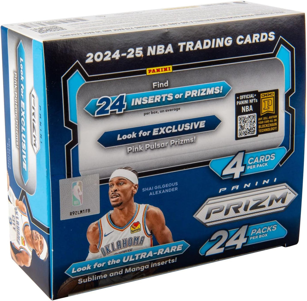 2024/25 Panini Prizm NBA Basketball Retail Box/Case– Pastime