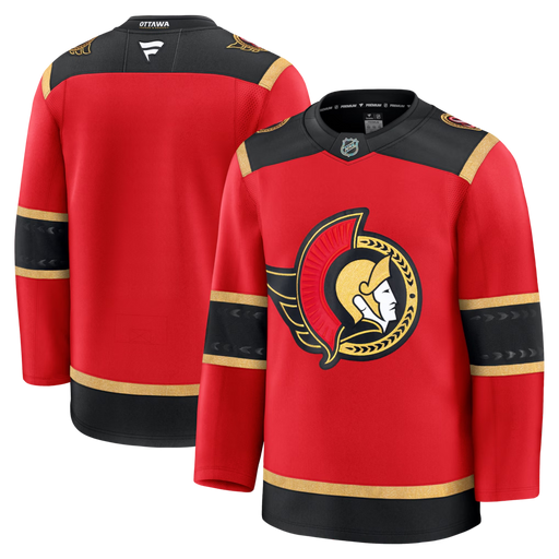 Blank Ottawa Senators 2024 Red Premium Hockey Jersey