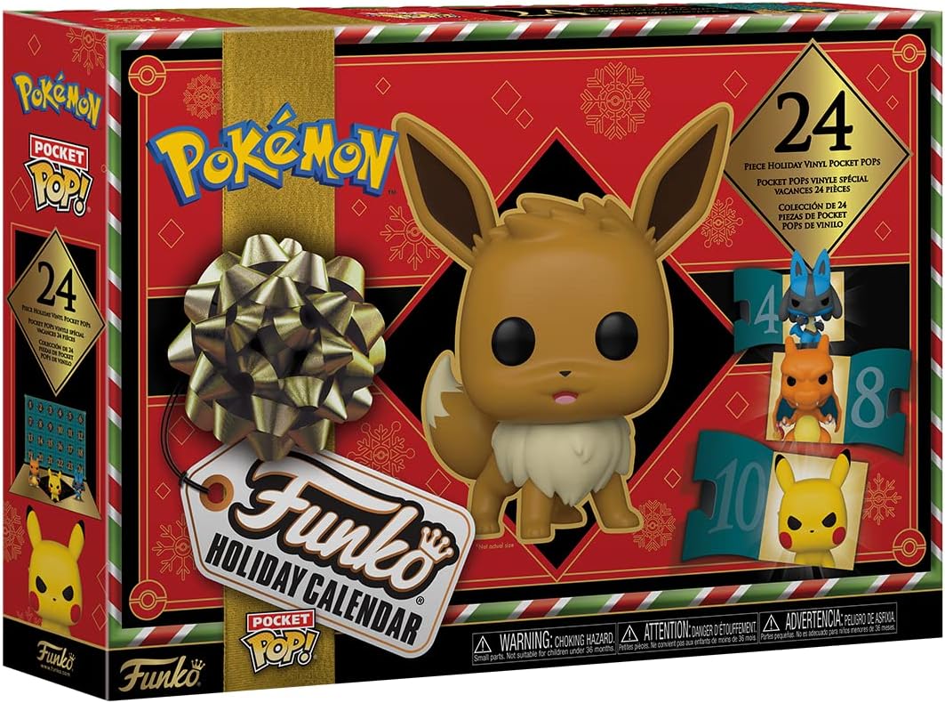 Funko Pokemon Advent Holiday Calendar - Pastime Sports & Games