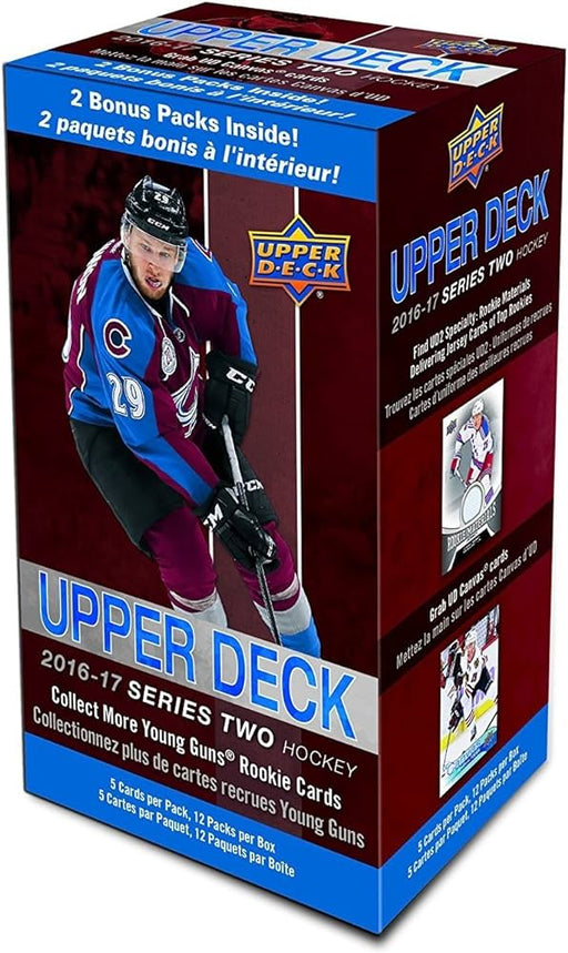 2016/17 Upper Deck Series 2 / Two NHL Hockey Blaster Box  / Case - Pastime Sports & Games