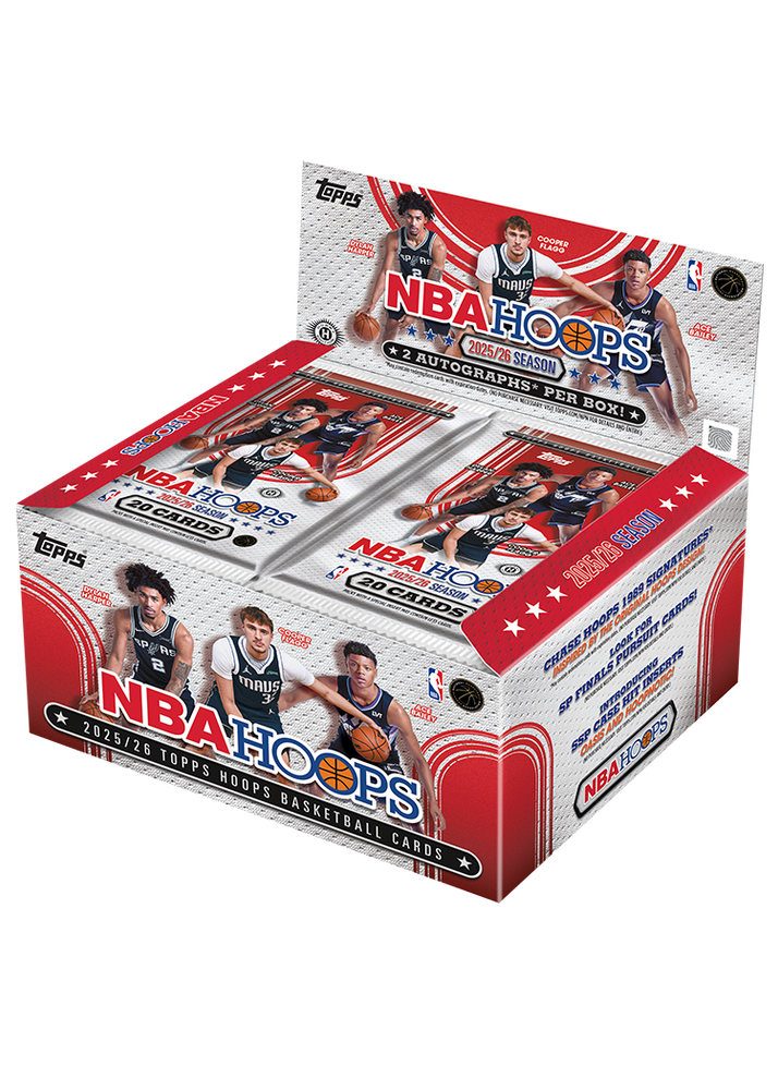 2025/26 Topps Hoops NBA Basketball Hobby Jumbo Box