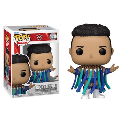 Funko Pop! WWE Rocky Maivia #120 - Pastime Sports & Games