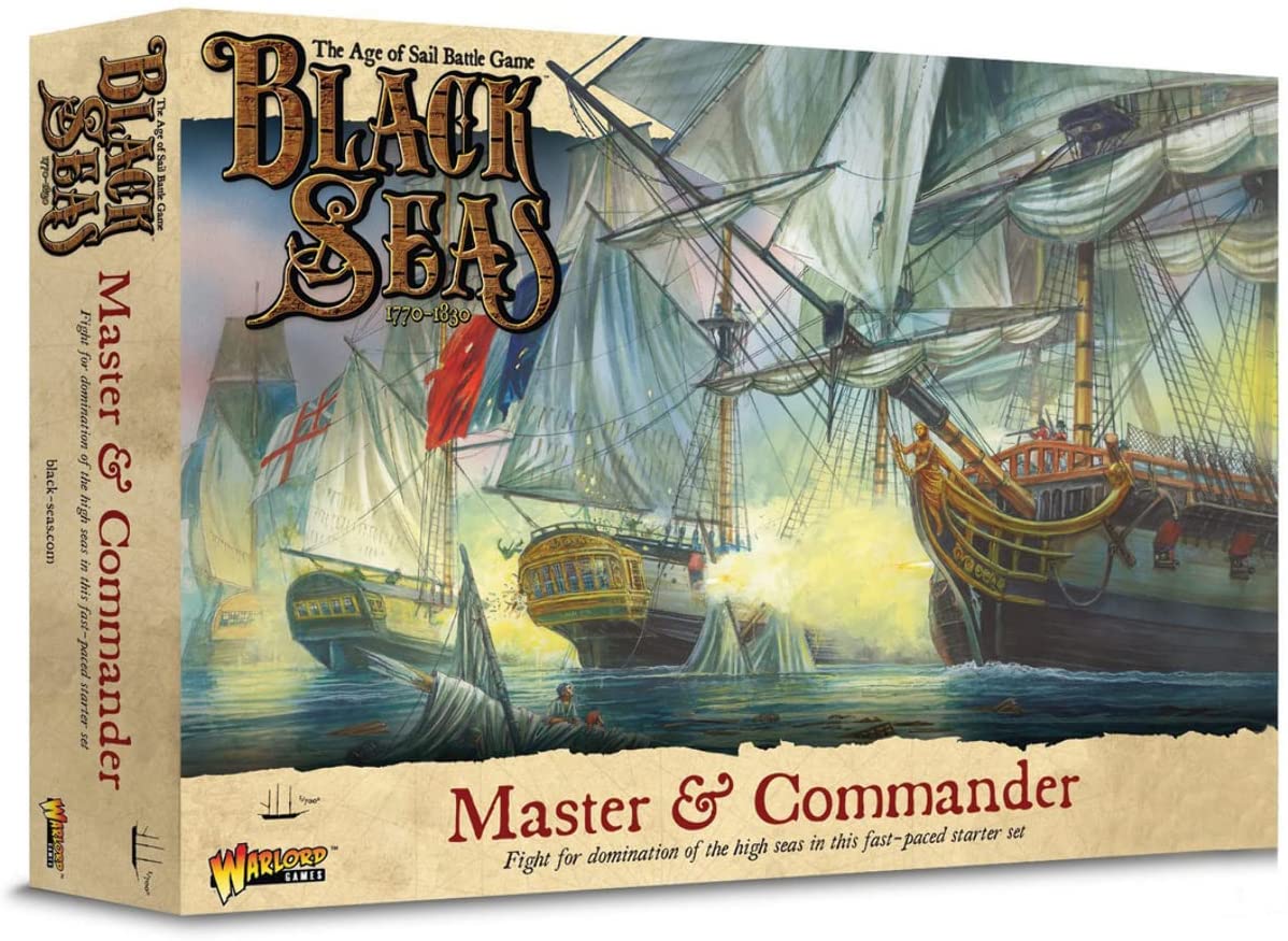 Black Seas Master & Commander Starter Set - Pastime Sports & Games