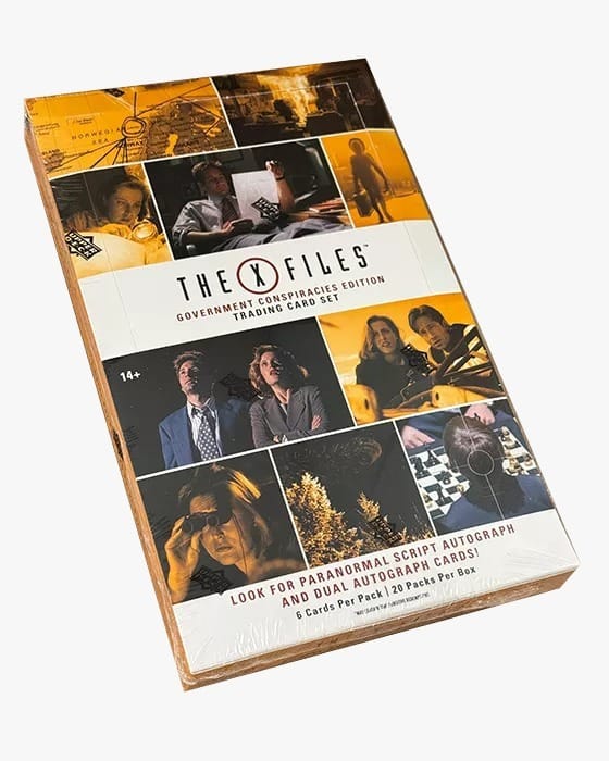 X-Files Government Conspiracies Edition Hobby Box - Pastime Sports & Games
