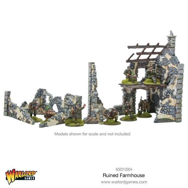 Bolt Action Ruined Farmhouse - Pastime Sports & Games