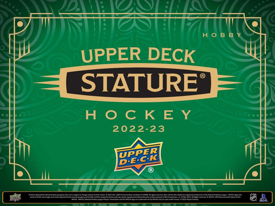 2022/23 Upper Deck Stature NHL Hockey Hobby Box / Case - Pastime Sports & Games