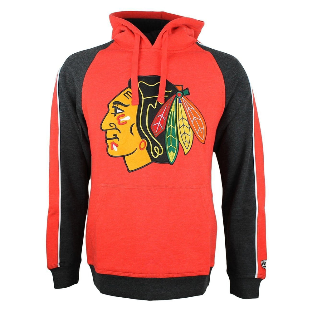 Chicago Blackhawks Old Time Hockey Red Hoodie - Pastime Sports & Games