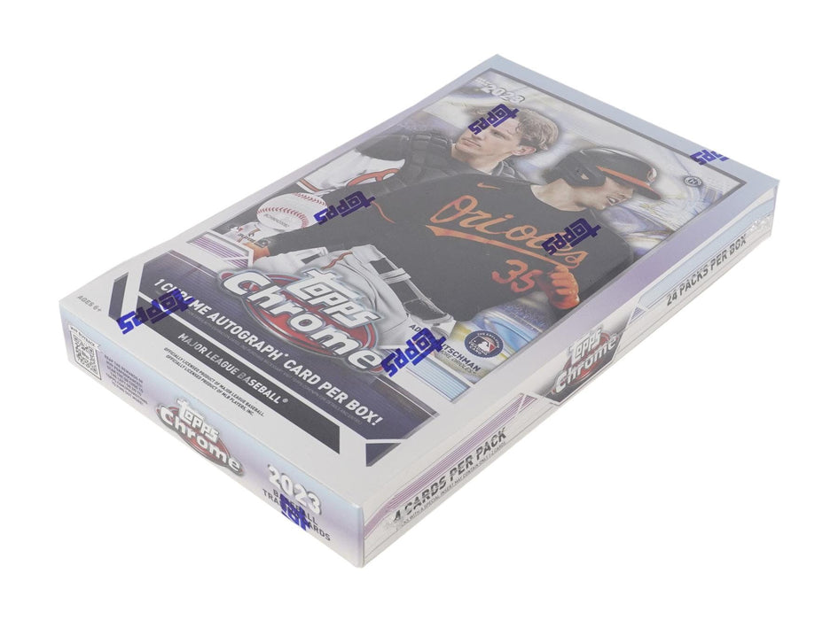 2023 Topps Chrome MLB Baseball Hobby Box - Pastime Sports & Games