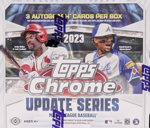 2023 Topps Chrome Update MLB Baseball Jumbo Hobby Box / Case - Pastime Sports & Games