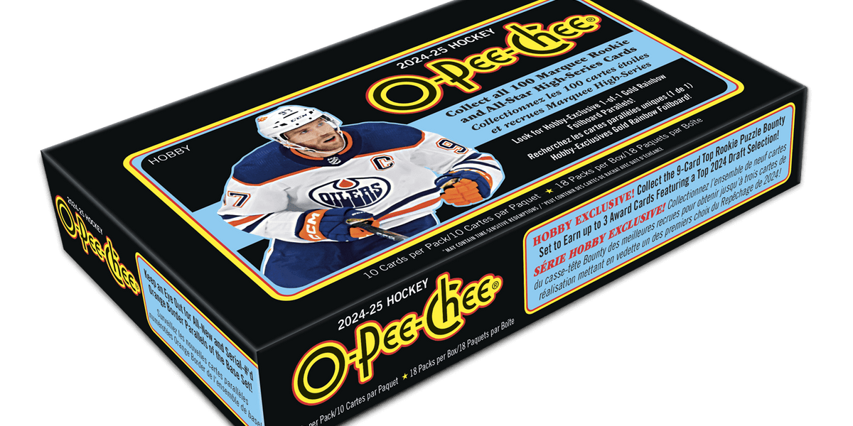 2024/25 Upper Deck O-Pee-Chee NHL Hockey Hobby Box/Case (Celebrini