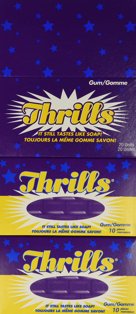 Thrills Soap Flavoured Gum