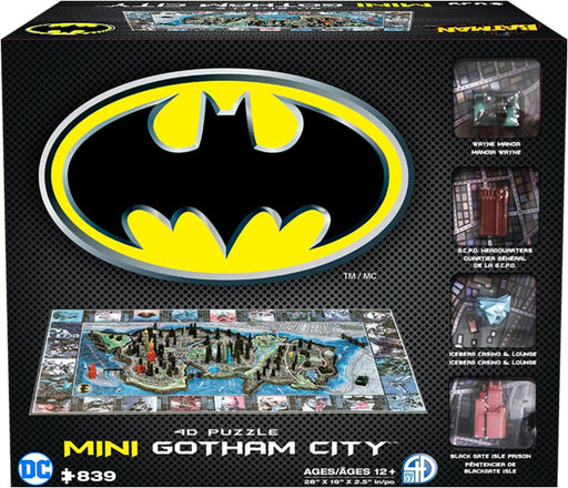 4D Puzzle Mini Gotham City
