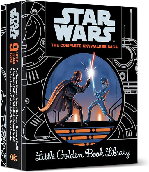 Star Wars The Complete Skywalker Saga Little Golden Book Library - Pastime Sports & Games