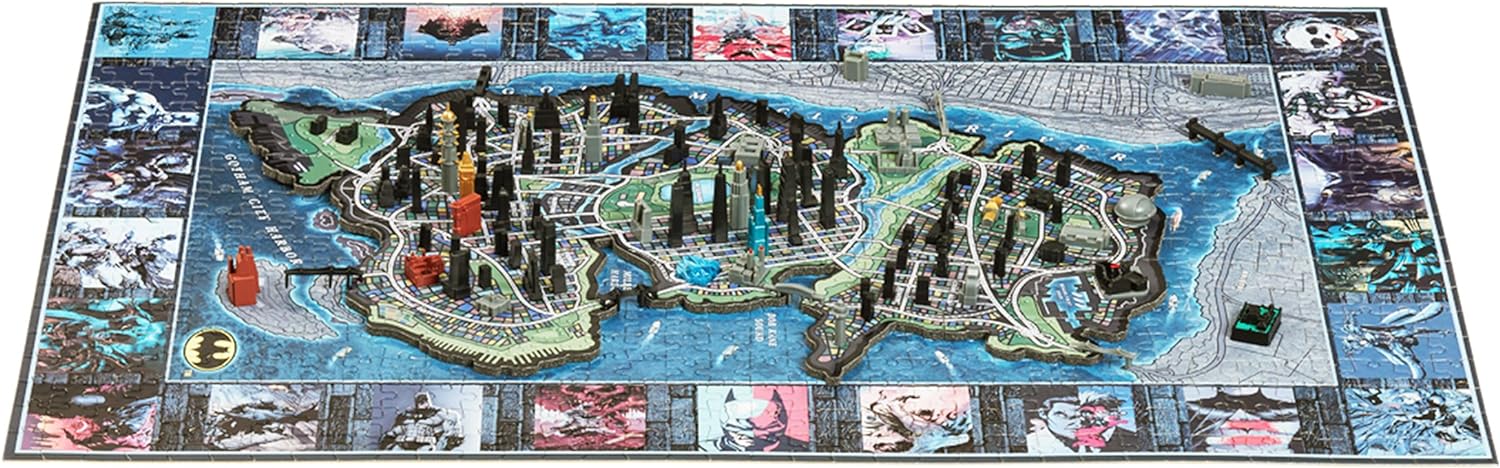 4D Puzzle Mini Gotham City - Pastime Sports & Games