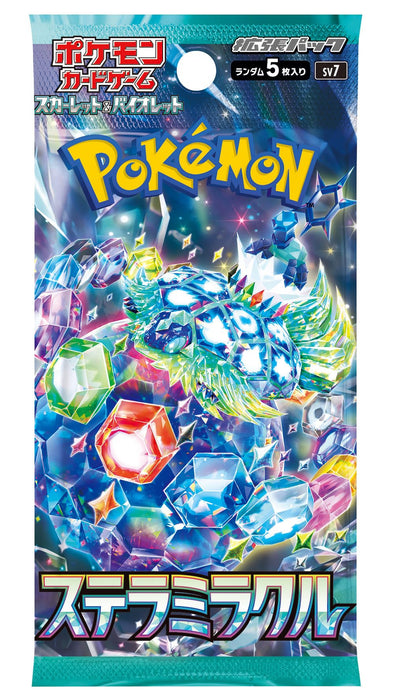 Pokemon Stellar Miracle Japanese Booster (SV7) Pack/Box - Pastime Sports & Games