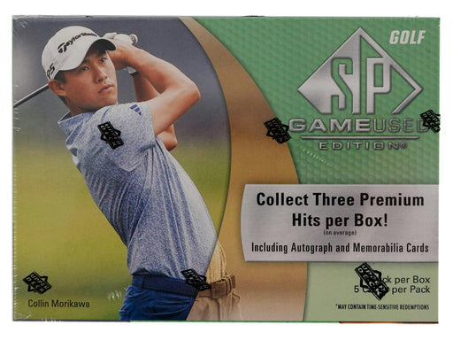 2024 Upper Deck SP Game Used Golf Hobby Box / Case - Pastime Sports & Games