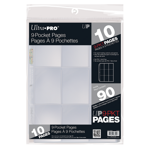 Ultra PRO 4-Pocket Page For Graded PSA Card Slabs Acid-Free, PVC-Free, Fits Pokemon, Magic, Yu-Gi-Oh! Ultra PRO 4-Pocket Page For Graded PSA Card Slabs Acid-Free, PVC-Free, Fits Pokemon, Magic, Yu-Gi-Oh!