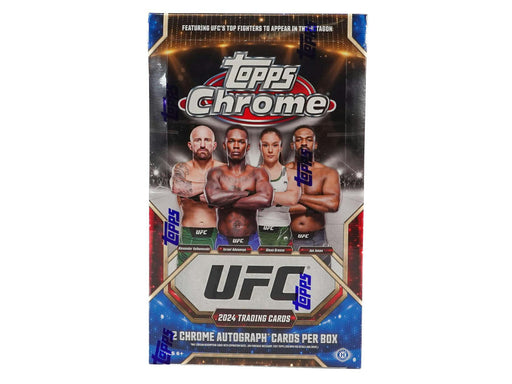 2024 Topps Chrome UFC Hobby Box - Pastime Sports & Games