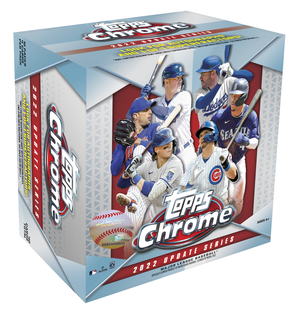 2022 Topps Chrome Series Update Series MLB Baseball Mega Box/Case