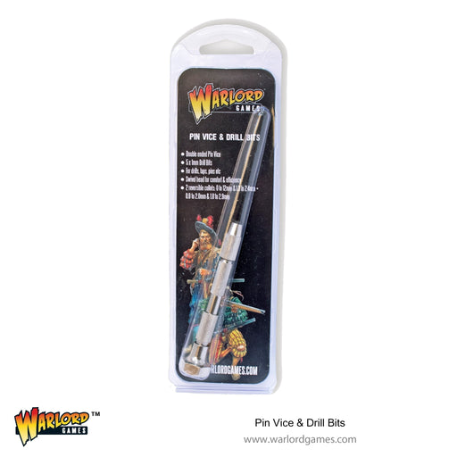 Warlord Games Pin Vice & Drill Bits - Pastime Sports & Games