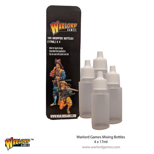 Warlord Games Dropper Bottles (17ml x 4)