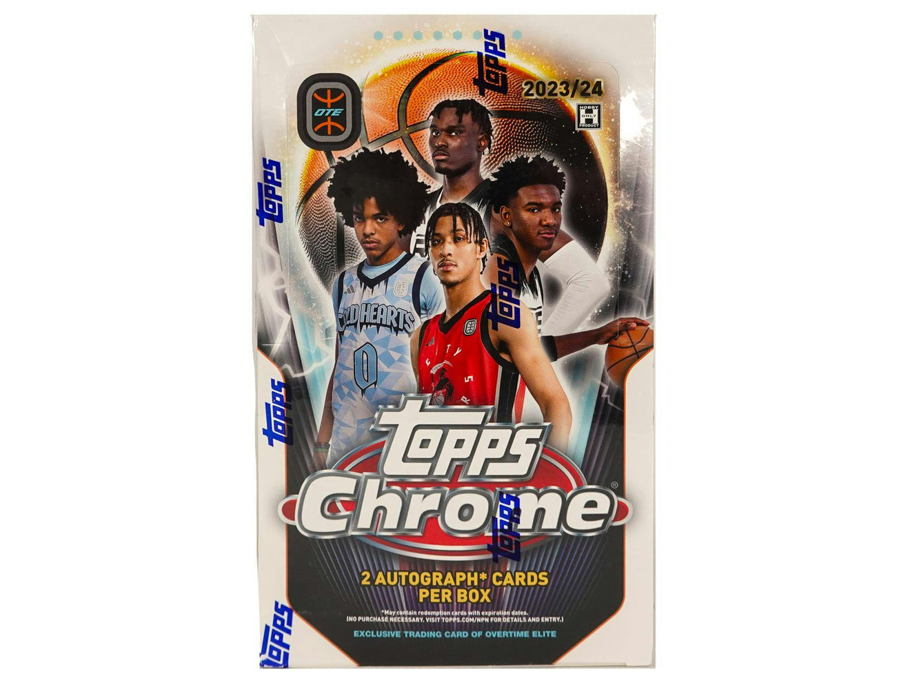 2023/24 Topps Chrome Overtime Elite NBA Basketball Hobby Box