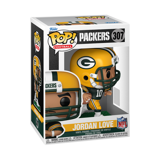 Funko Pop! Football Green Bay Packers Jordan Love #307 - Pastime Sports & Games