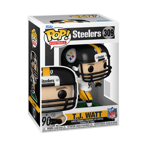 Funko Pop! Football Pittsburgh Steelers T.J. Watt #309 - Pastime Sports & Games