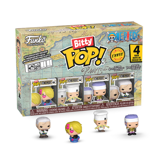 Funko Bitty Pop! One Piece 4-Pack Series One - Pastime Sports & Games