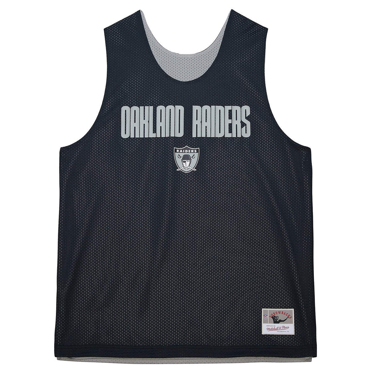 Las Vegas/Oakland Raiders Football Team Glory Reversible Mesh Tank